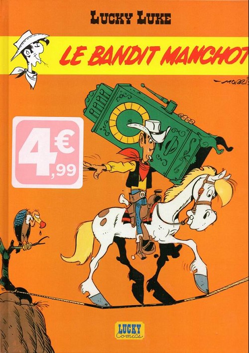 Couverture de l'album Lucky Luke Tome 48 Le Bandit manchot