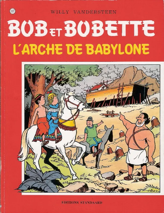 Couverture de l'album Bob et Bobette Tome 177 L'arche de Babylone