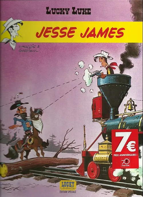 Couverture de l'album Lucky Luke Tome 35 Jesse james