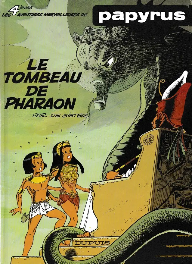Couverture de l'album Papyrus Tome 4 Le tombeau de Pharaon