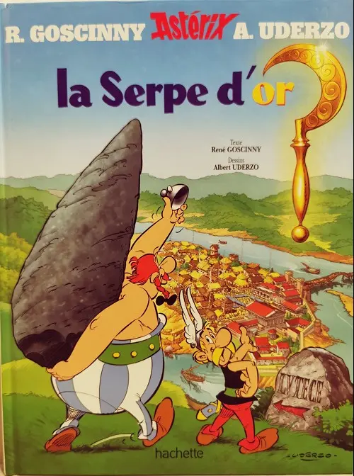 Couverture de l'album Astérix Tome 2 La serpe d'or