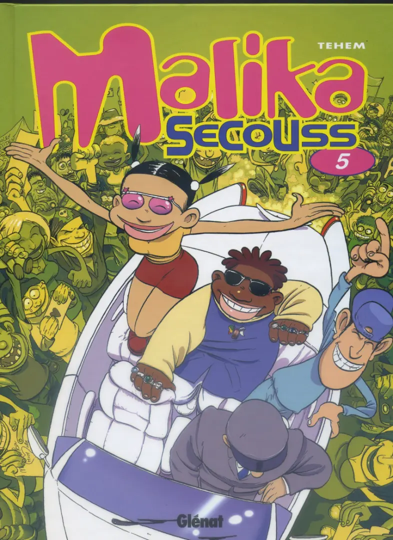 Couverture de l'album Malika Secouss Tome 5 Fais pas ta star