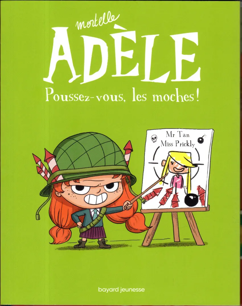 Couverture de l'album Mortelle Adèle Tome 5 Poussez-vous, les moches !
