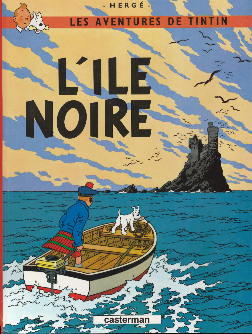 Couverture de l'album Tintin Tome 7 L'île noire