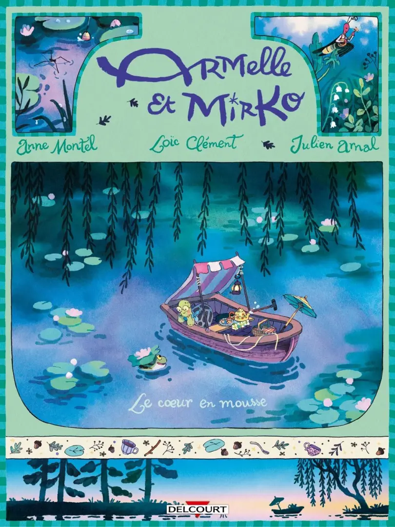 Couverture de l'album Armelle et Mirko 4 Le coeur en mousse