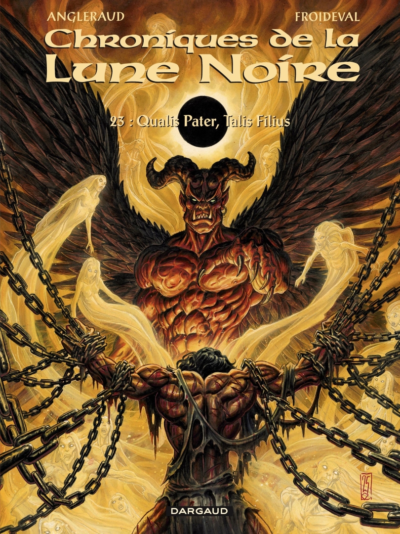 Couverture de l'album Chroniques de la Lune Noire Tome 23 Qualis Pater, Talis Filius