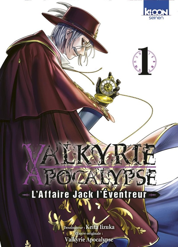 Couverture de l'album Valkyrie Apocalypse - L'Affaire Jack l'Éventreur 1