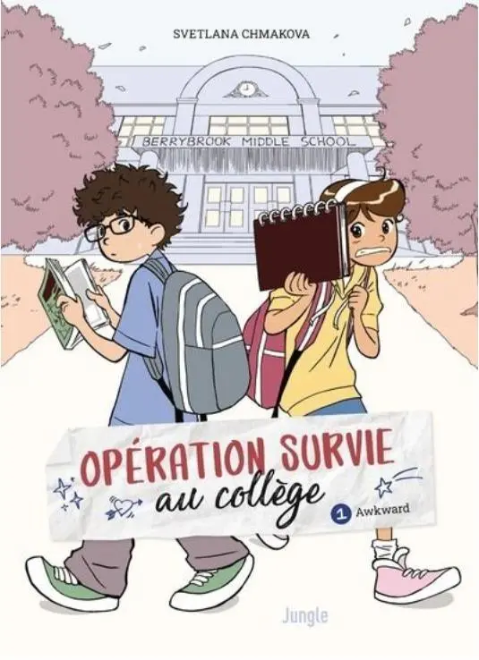 Couverture de l'album Opération survie au collège Tome 1 Awkward
