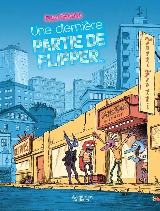 Couverture de l'album Une dernière partie de flipper...