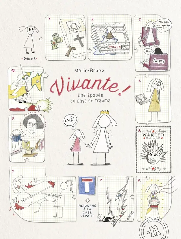 Couverture de l'album Vivante ! Une épopée au pays du trauma