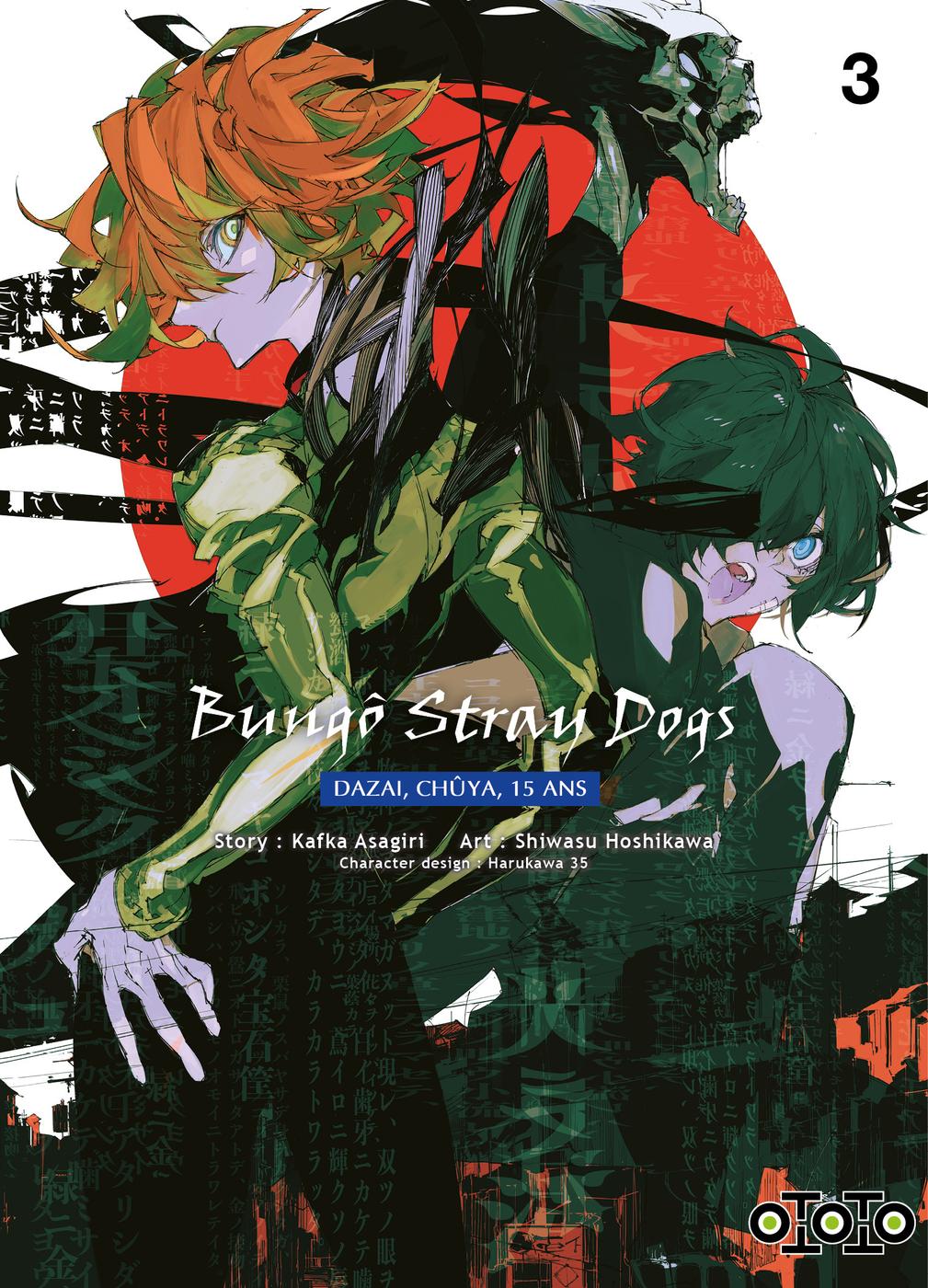 Couverture de l'album Bungo Stray Dogs - Dazai, Chûya, 15 Ans 3
