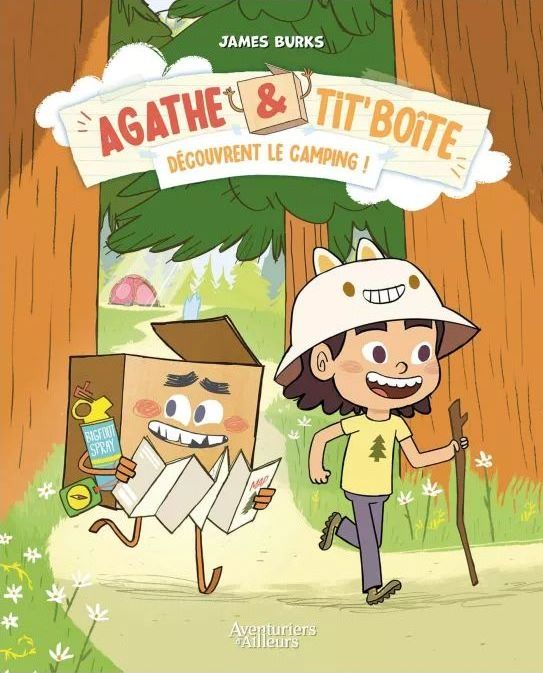 Couverture de l'album Agathe & Tit' Boîte 2 Découvrent le Camping !