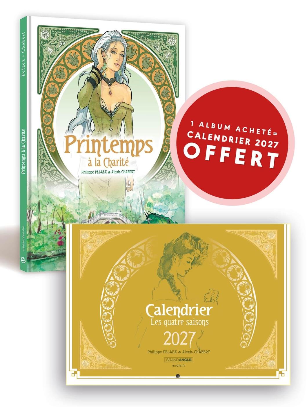 Couverture de l'album Amaury Broyan 3 Printemps, à la Charité