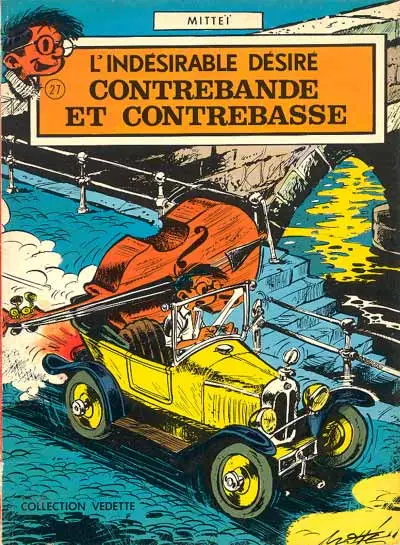 Couverture de l'album L'indésirable Désiré Tome 4 Contrebande et contrebasse