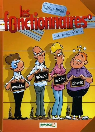 Couverture de l'album Les Fonctionnaires Tome 7 Ami public n°1
