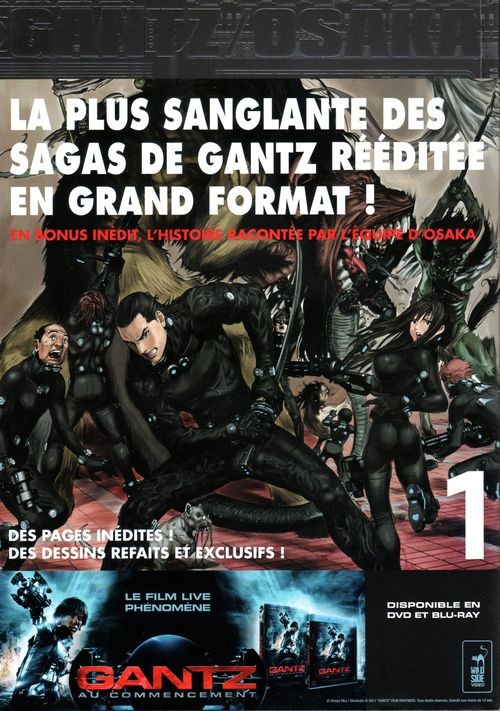 Couverture de l'album Gantz/Osaka 1