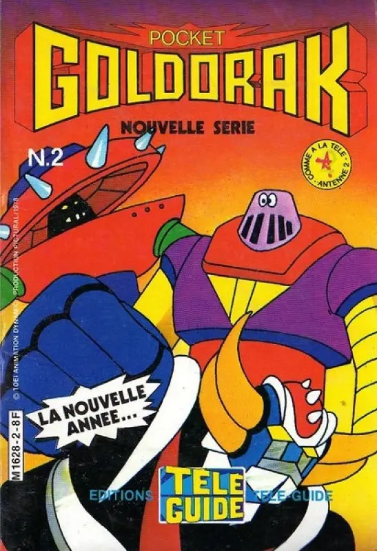 Couverture de l'album Goldorak N° 2 La nouvelle année...
