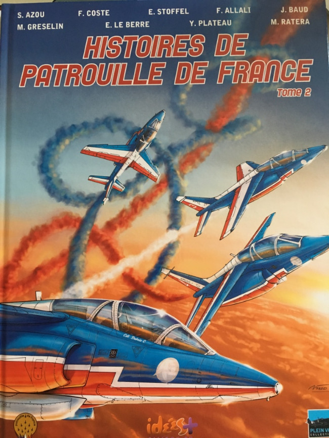 Couverture de l'album Histoires de patrouille de France Tome 2