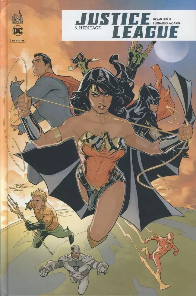 Couverture de l'album Justice League Rebirth Tome 5 Héritage