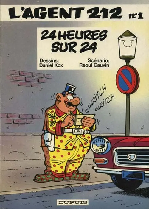 Couverture de l'album L'Agent 212 Tome 1 24 heures sur 24