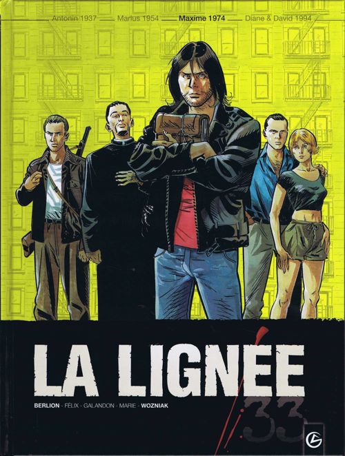 Couverture de l'album La Lignée Tome 3 Maxime 1973
