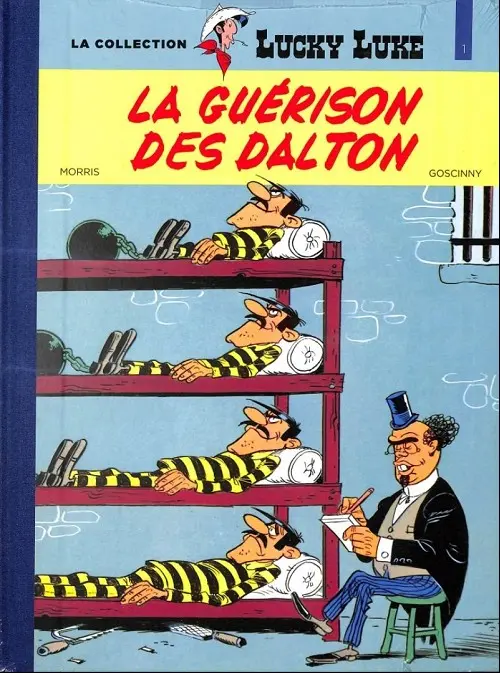 Couverture de l'album Lucky Luke La collection Tome 1 La Guérison des Dalton