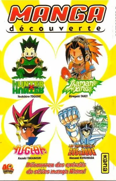 Couverture de l'album Manga découverte