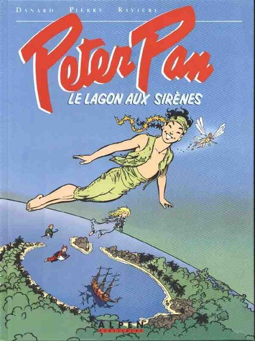 Couverture de l'album Peter Pan Tome 1 Le lagon aux sirènes