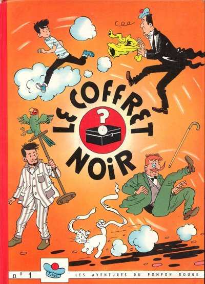 Couverture de l'album Les Aventures du Pompon Rouge Tome 1 Le coffret noir