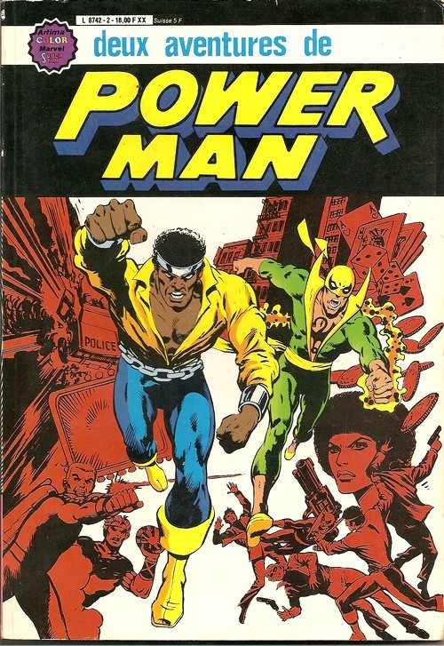 Couverture de l'album Power Man Deux aventures de Power Man (n°3 et n°4)