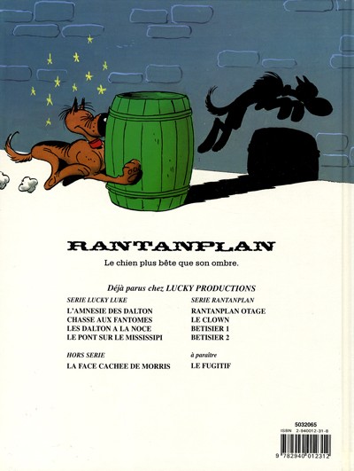 Verso de l'album Rantanplan Tome 6 Bêtisier 2