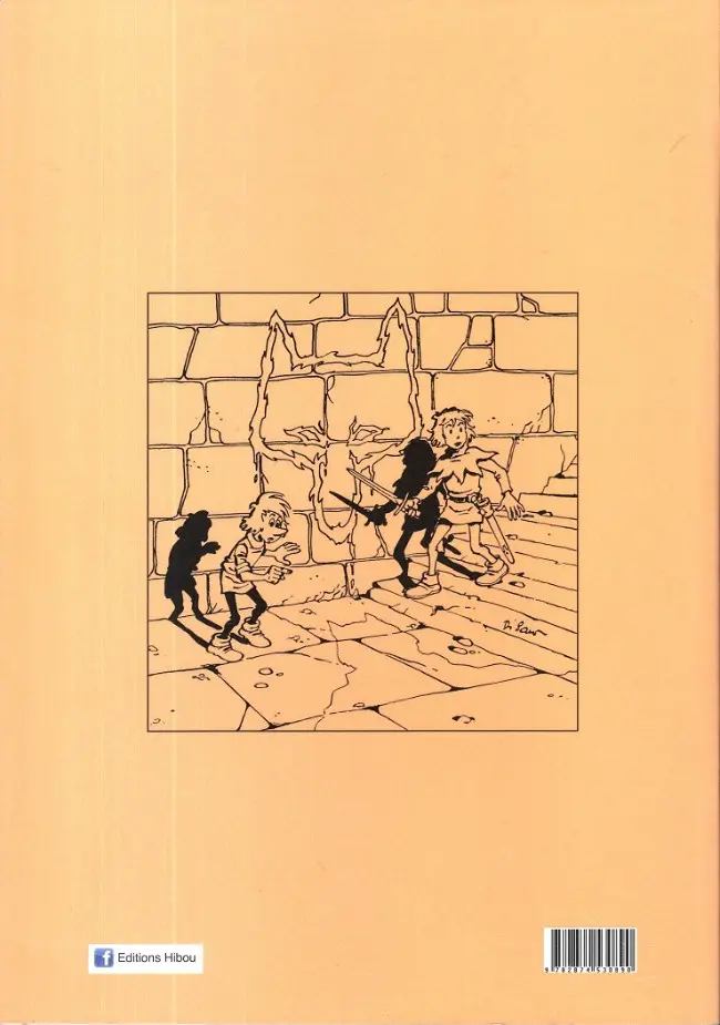 Verso de l'album Renaudin Contes et Légendes - Hibou éditions Tome 3