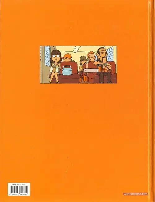 Verso de l'album Steve & Angie Tome 1 Enzymes sauvages