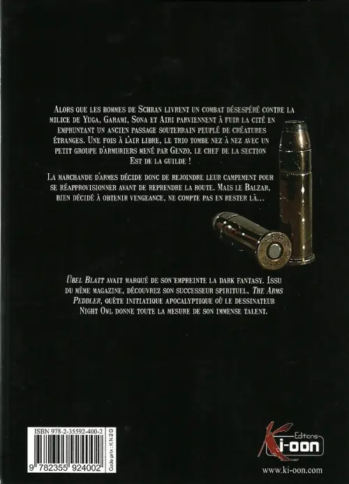 Verso de l'album The Arms Peddler 3
