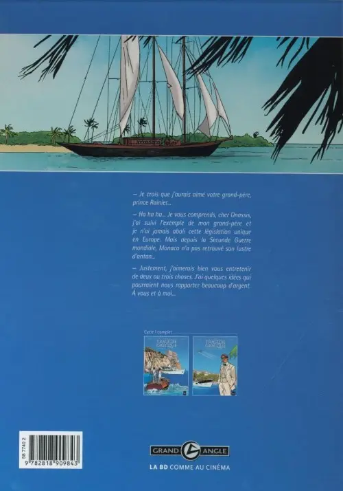 Verso de l'album Une tragédie grecque Tome 2 Trois mariages et deux enterrements