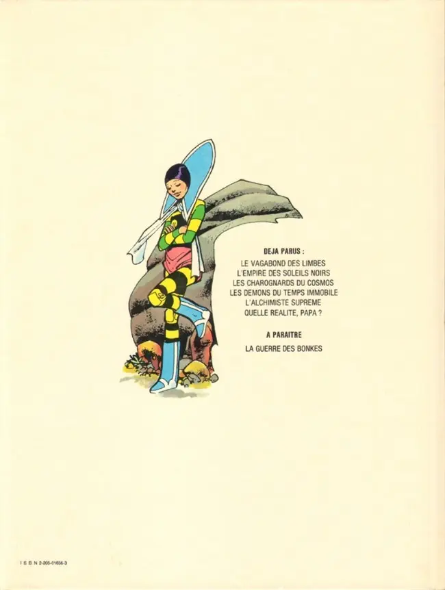 Verso de l'album Le Vagabond des Limbes Tome 6 Quelle réalité, Papa ?