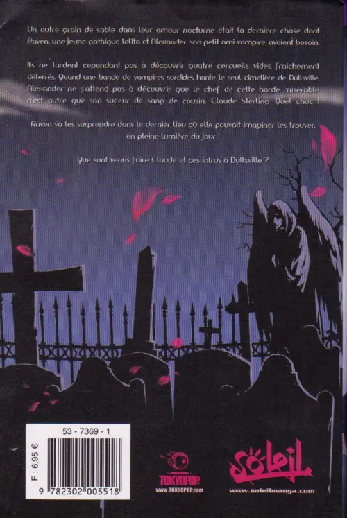 Verso de l'album Vampire Kisses 1