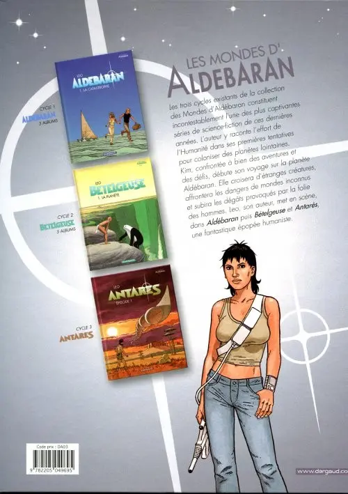 Verso de l'album Aldébaran Tome 5 La créature