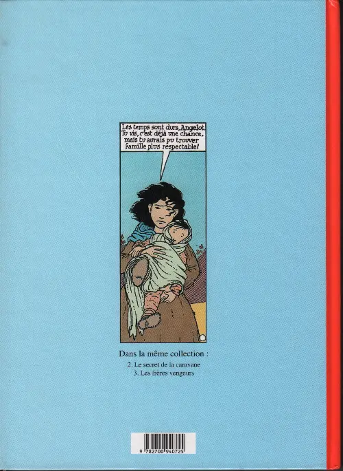 Verso de l'album Angelot du Lac Tome 1 Le temps des loups