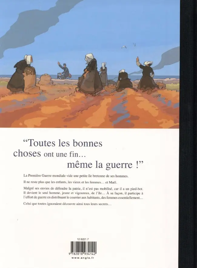 Verso de l'album Facteur pour femmes Livre 1