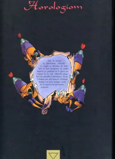 Verso de l'album Horologiom Tome 5 Le grand rouage
