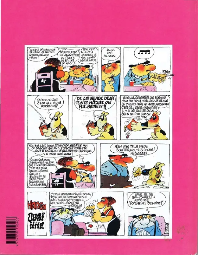 Verso de l'album Kador Tome 2