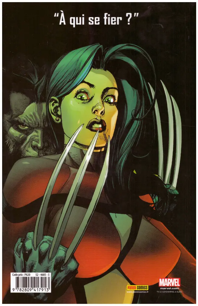Verso de l'album The New Avengers Tome 4 Confiance
