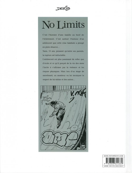 Verso de l'album No limits