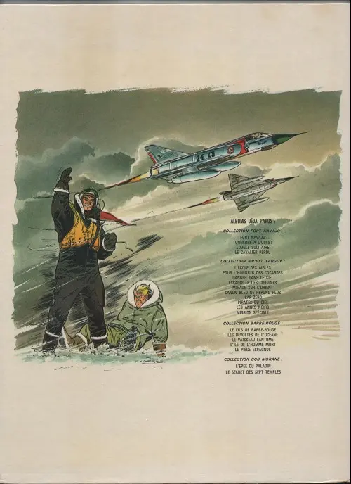 Verso de l'album Tanguy et Laverdure Tome 5 Mirage sur l'Orient