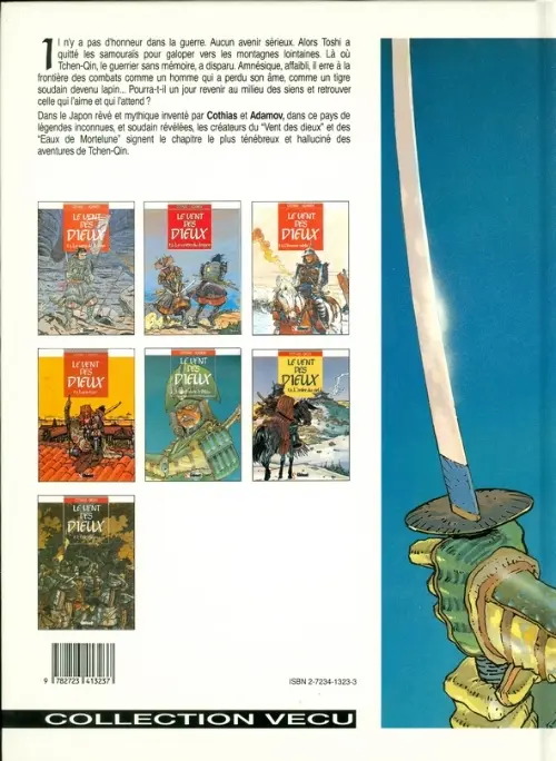 Verso de l'album Le Vent des Dieux Tome 5 La balade de Mizu