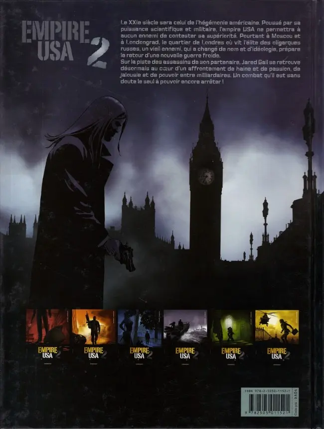 Verso de l'album Empire USA Saison 2 Tome 6