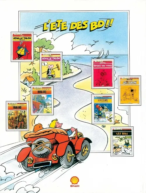 Verso de l'album Les Kids Tome 2