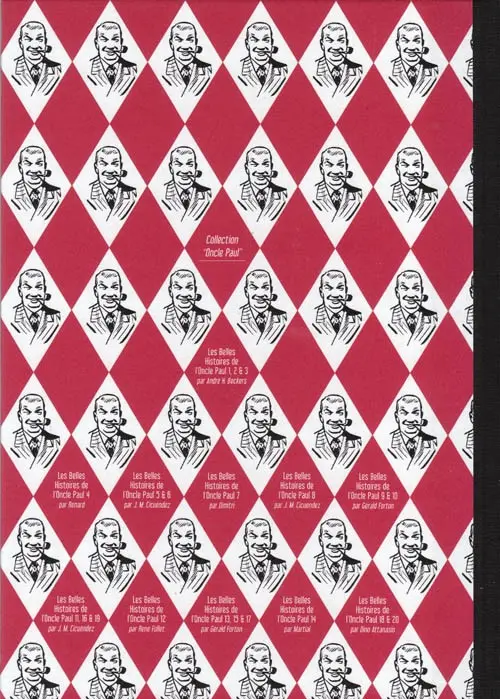 Verso de l'album Les Belles histoires de l'Oncle Paul Tome 20