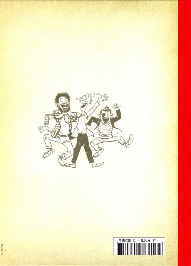 Verso de l'album Les Pieds Nickelés - La collection Tome 53 Les Pieds Nickelés à Chicago